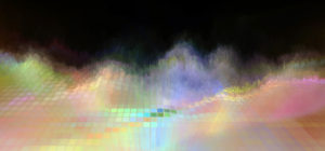 fractal 3d composition on science and technology