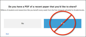 Academia.edu screenshot