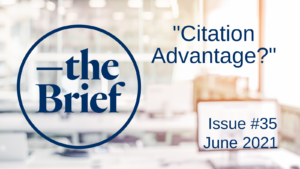 Issue 35: Citation Advantage